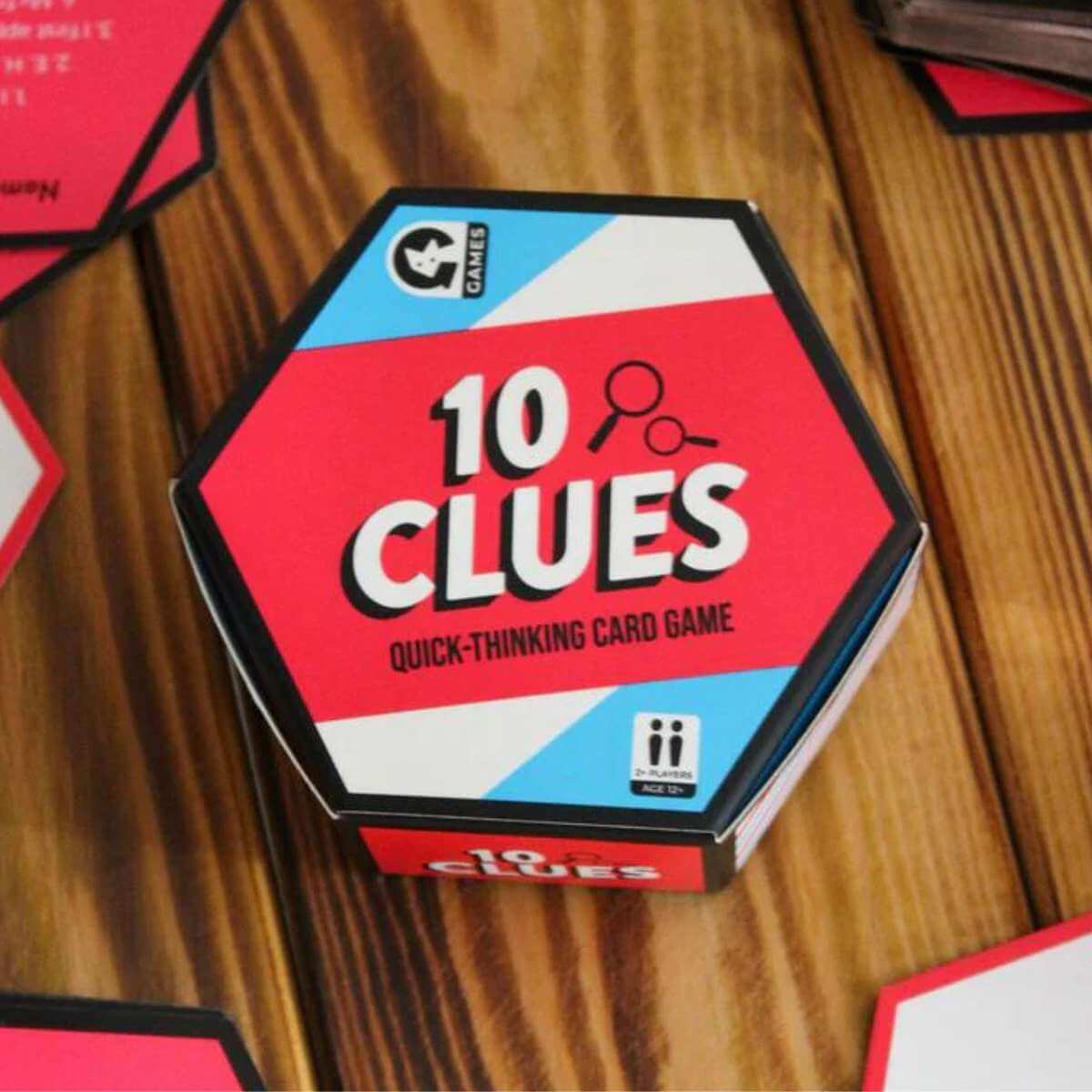 Hex Games - 10 Clues Card Game - Funky Gifts NZ