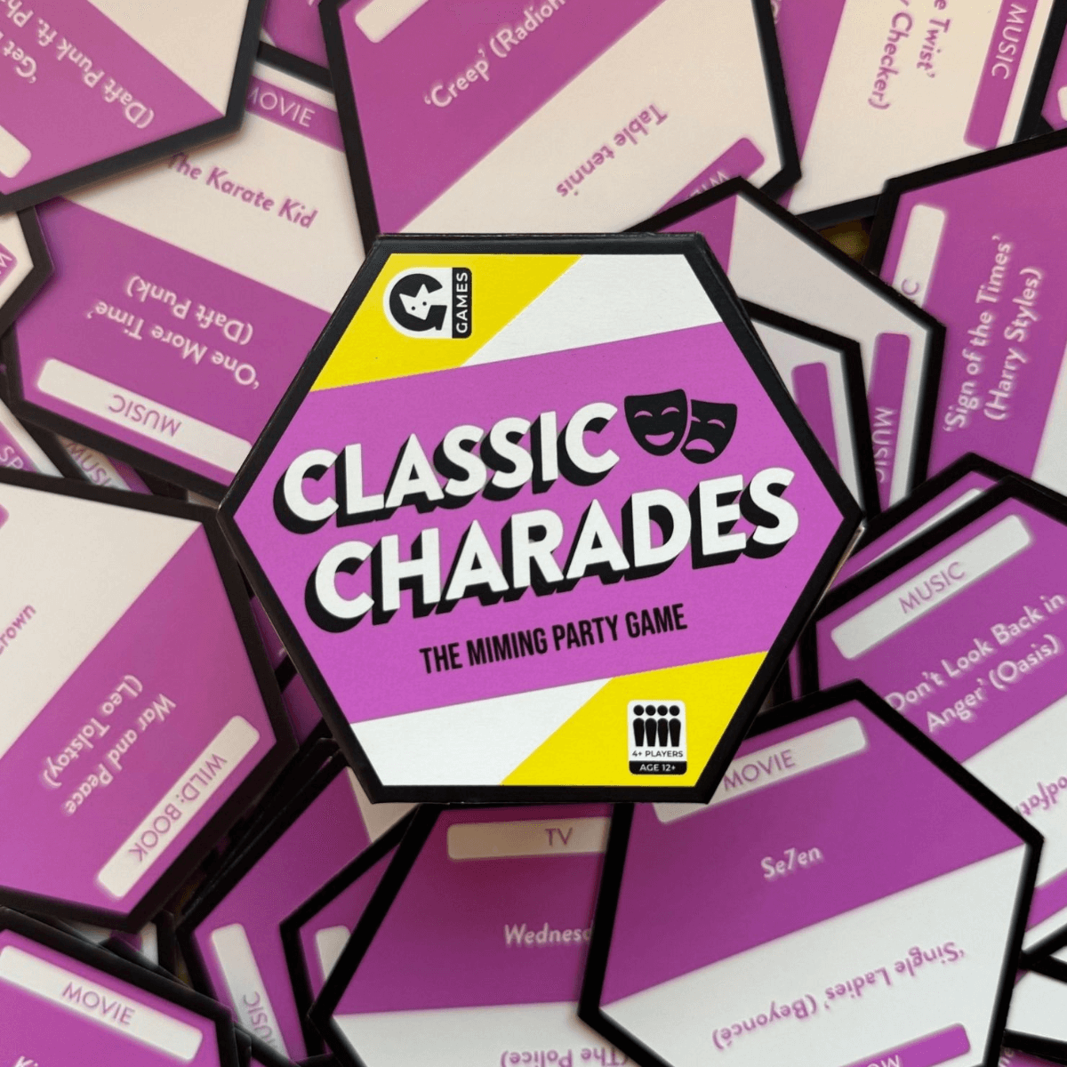Hex Games - Classic Charades Card Game - Funky Gifts NZ