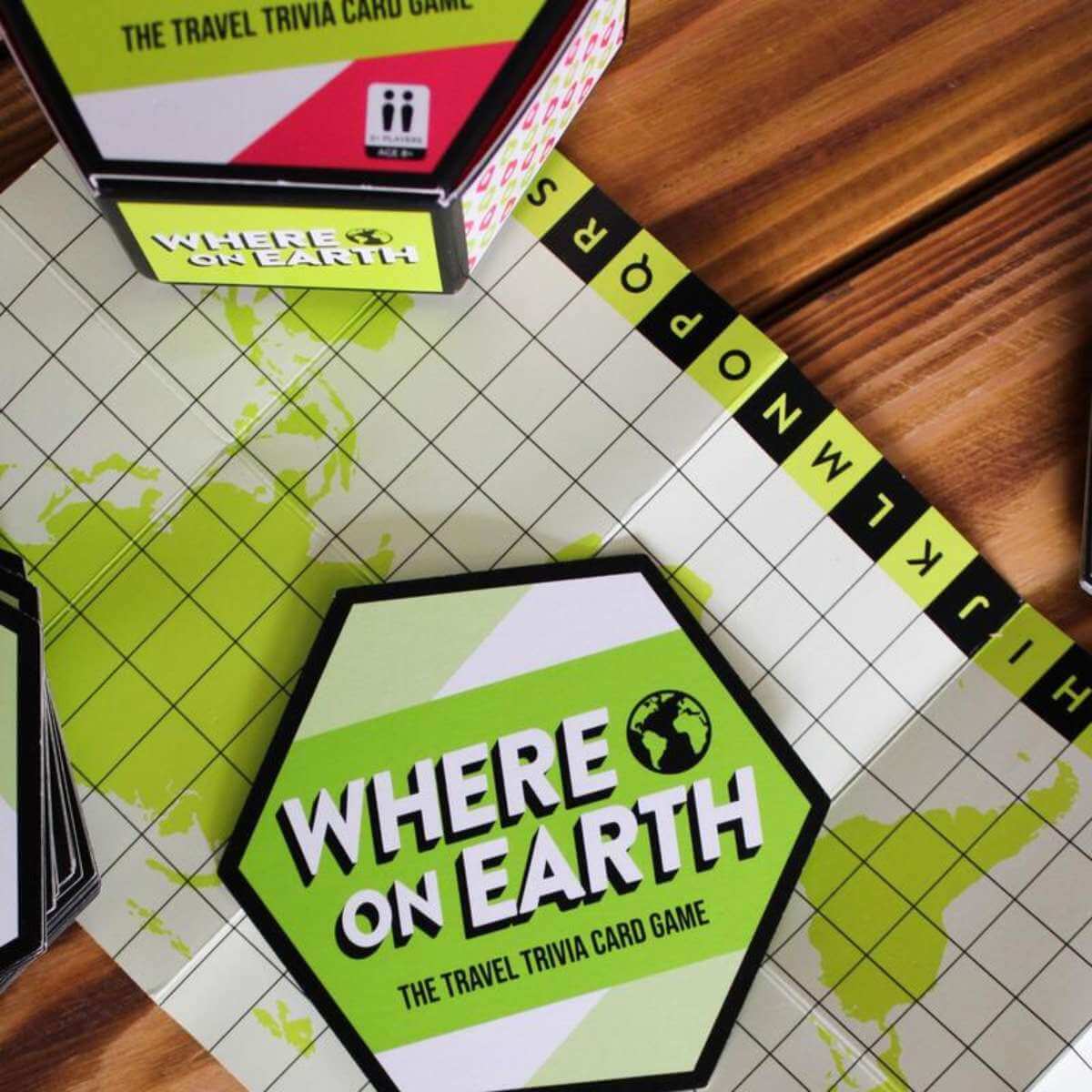 Hex Games - Where On Earth Card Game - Funky Gifts NZ