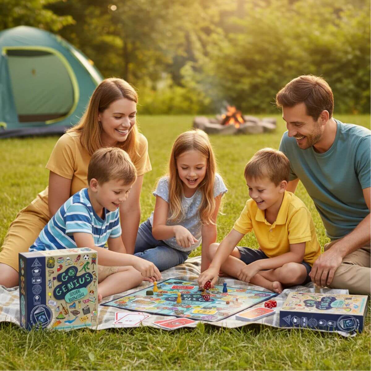 Go Genius Board Game - IQ - Funky Gifts NZ