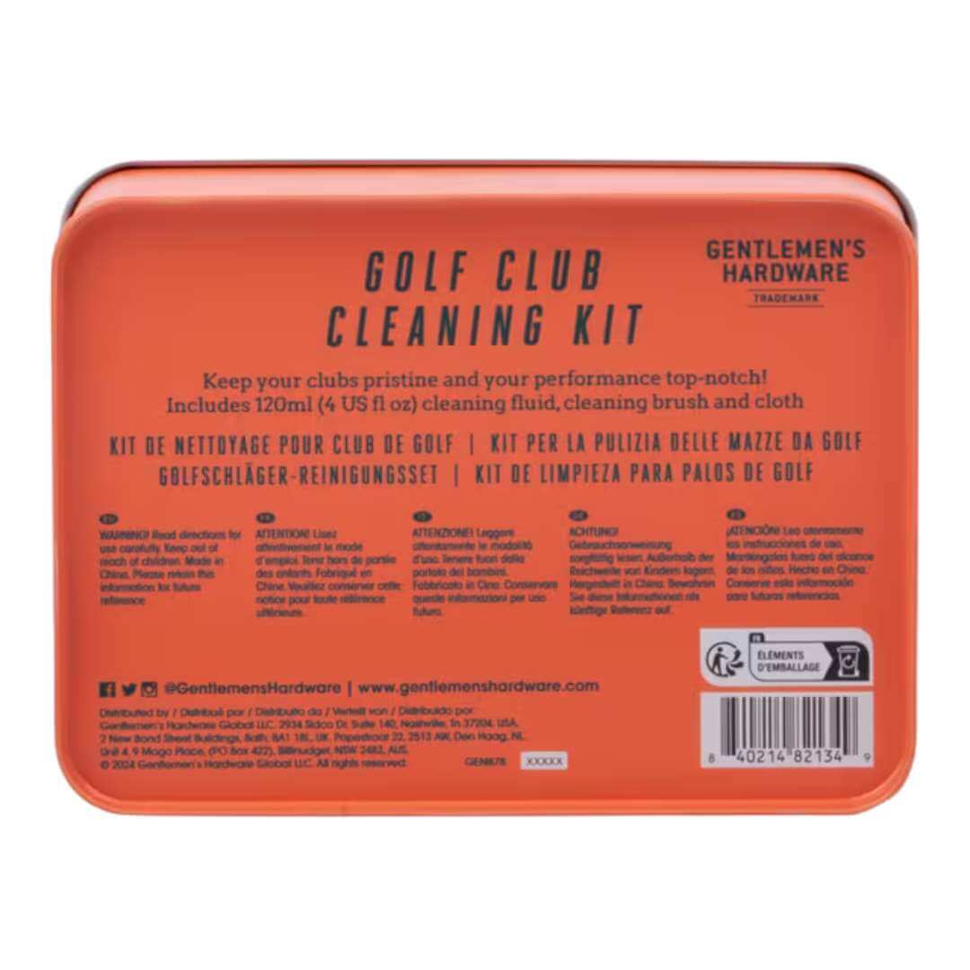 Gentlemen's Hardware Golf Club Cleaning Kit - Funky Gifts NZ