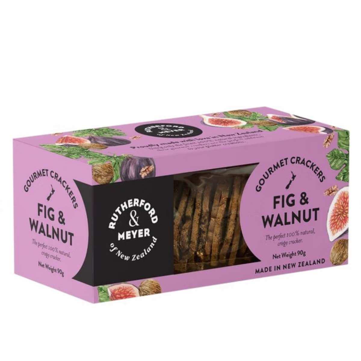Gourmet Crackers - Fig & Walnut - Funky Gifts NZ