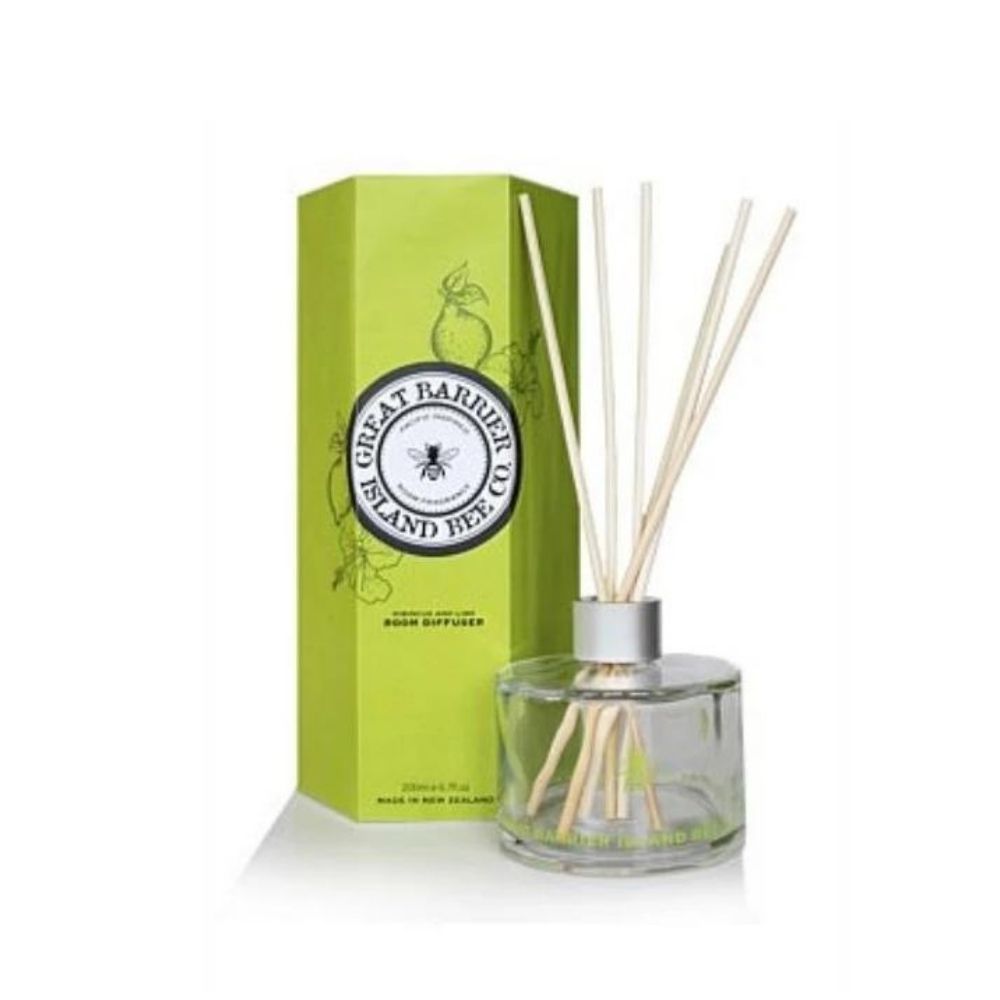 Great Barrier Island Bee Co Diffuser - Hibiscus & Lime - Funky Gifts NZ