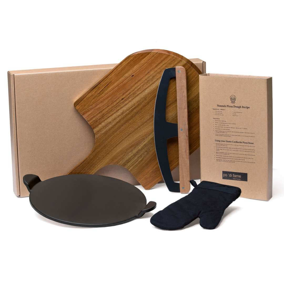 Gusto Pizza 4 pcs Set - Funky Gifts NZ