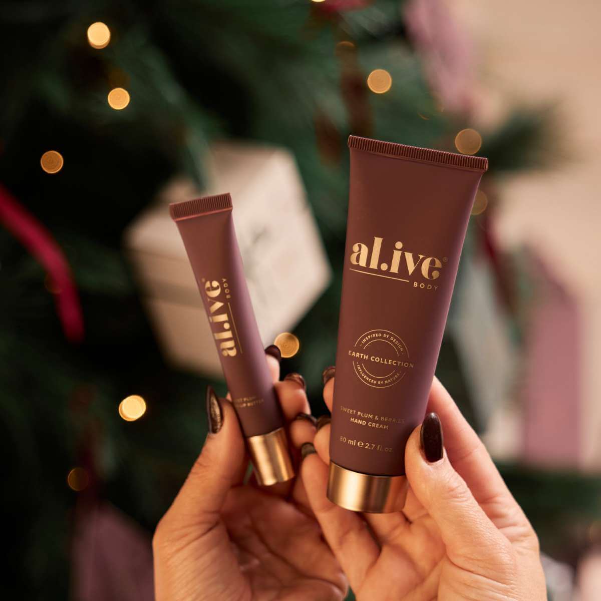 Al.ive Body Hand & Lip Gift Set - Sweet Plum & Berries - Funky Gifts NZ