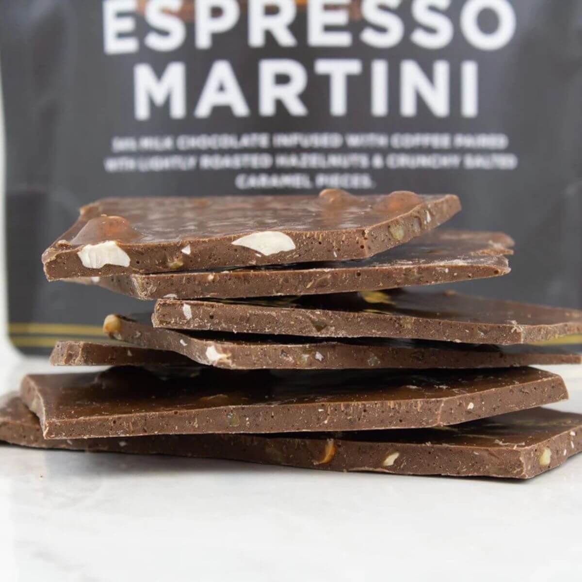Hazelnut Espresso Martini Luxury Bark - Funky Gifts NZ