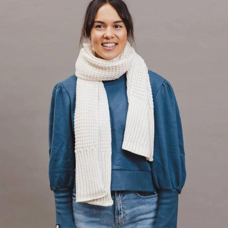 Hello Friday - Pippa Scarf Cream - Funky Gifts NZ