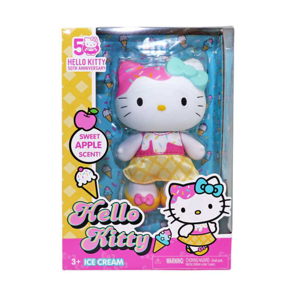 Hello Kitty 50th Anniversary Doll 10cm - Funky Gifts NZ