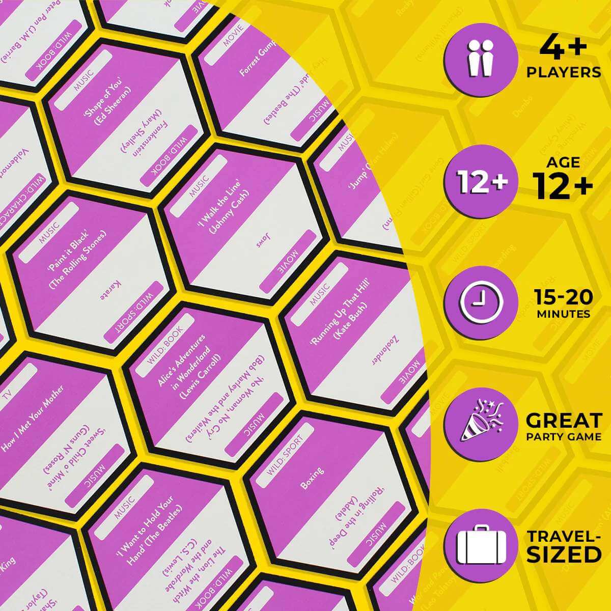 Hex Games - Classic Charades Card Game - Funky Gifts NZ