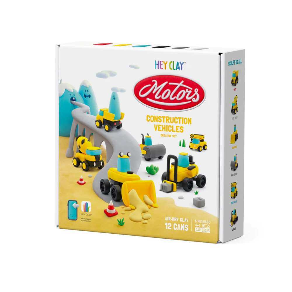 Hey Clay - Construction Vehicles- - Funky Gifts NZ