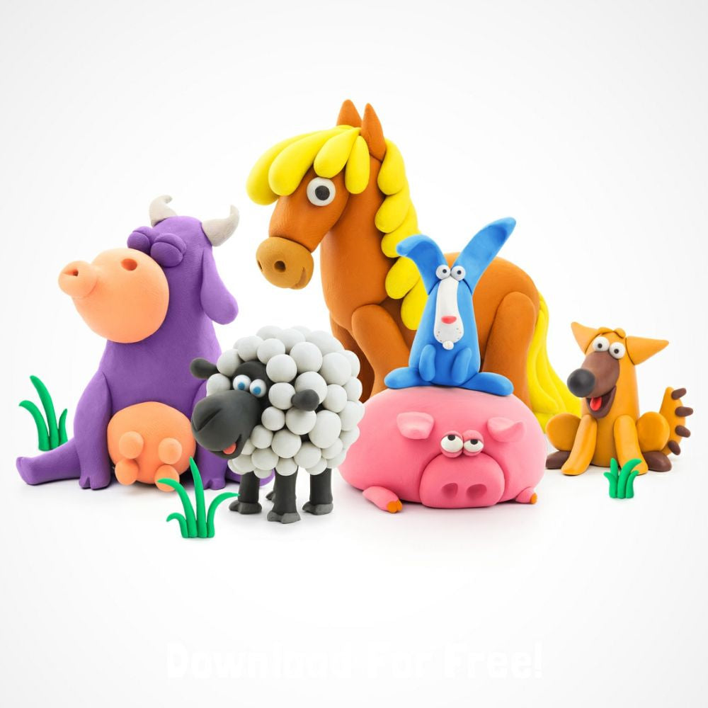 Hey Clay - Animals- - Funky Gifts NZ