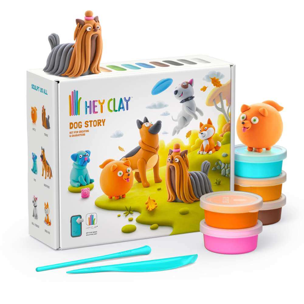Hey Clay - Dog Story - Funky Gifts NZ