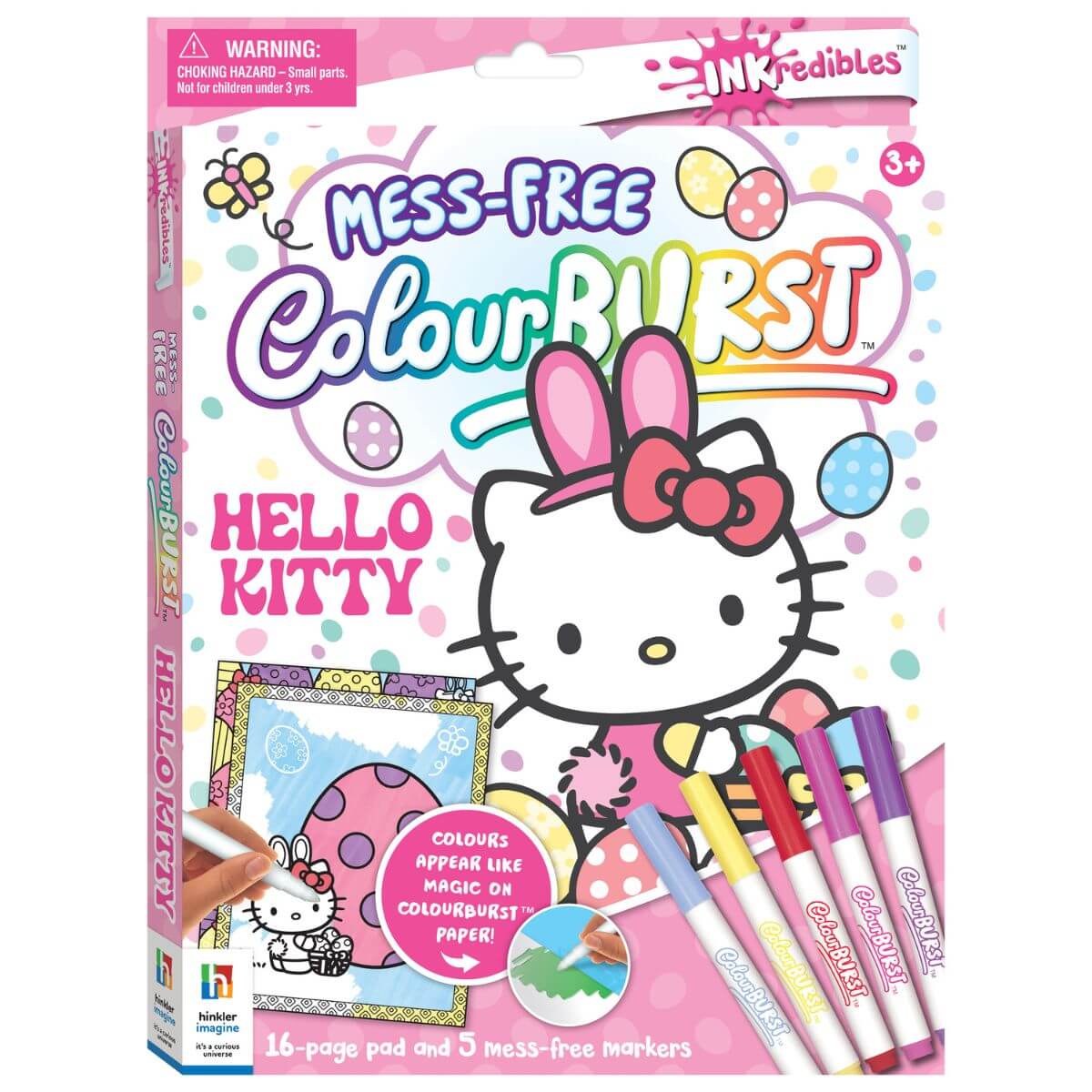 Inkredibles Colour Burst - Hello Kitty - Funky Gifts NZ