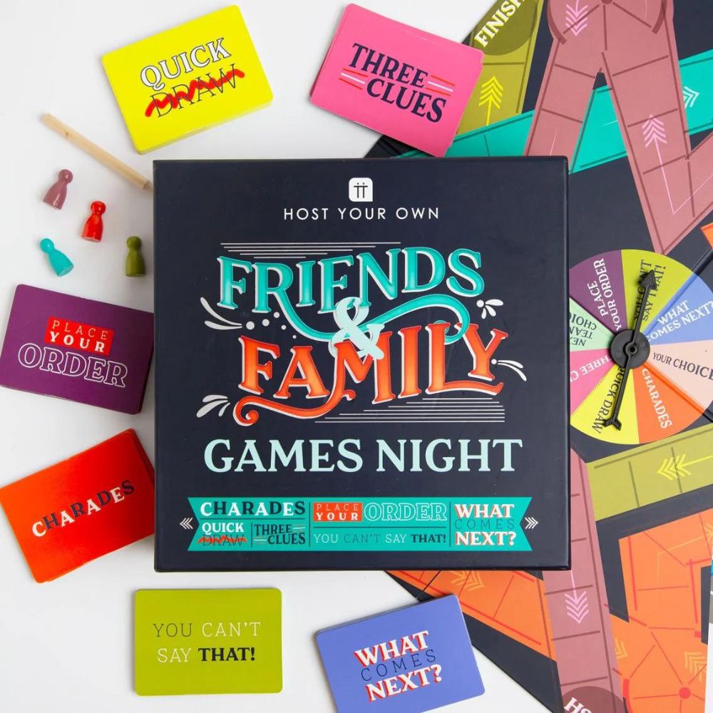 Host Your Own Friends vs Family Games Night - Funky Gifts NZ