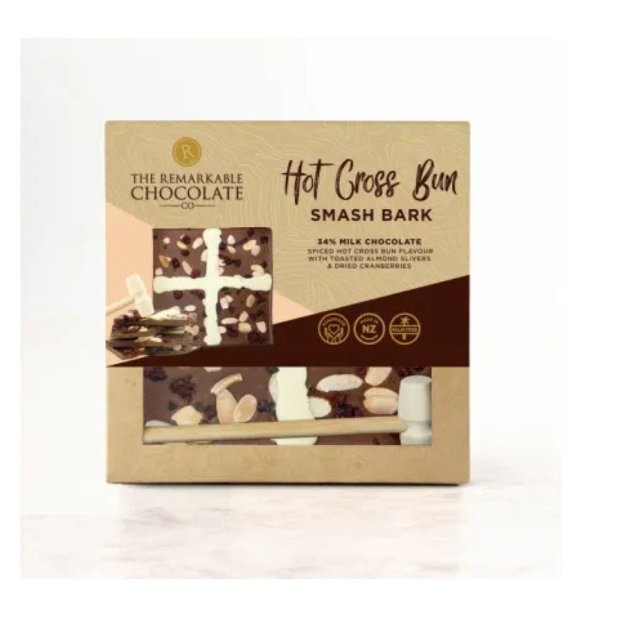 Hot Cross Bun Smash Bark - Funky Gifts NZ
