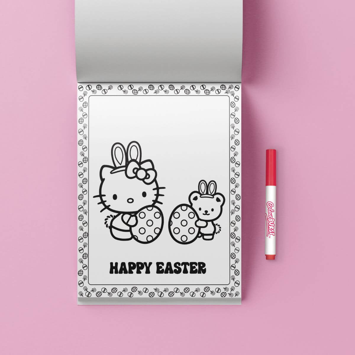 Inkredibles Colour Burst - Hello Kitty - Funky Gifts NZ