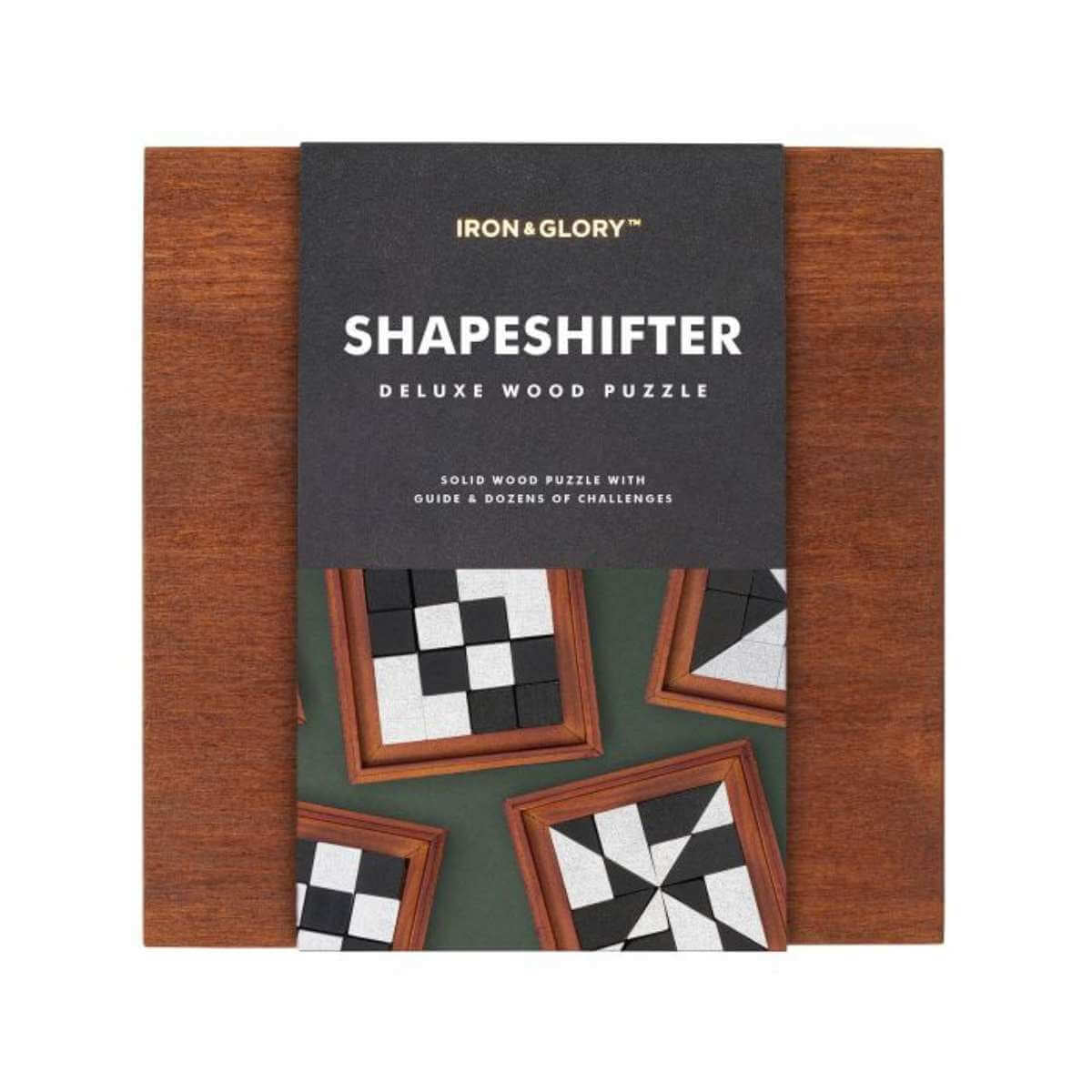 Deluxe Wooden Shapeshifter Puzzle - Funky Gifts NZ