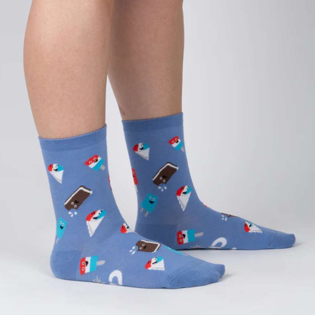 Sock It To Me Socks - Women's Crew - Just Chillin' - Funky Gifts NZ