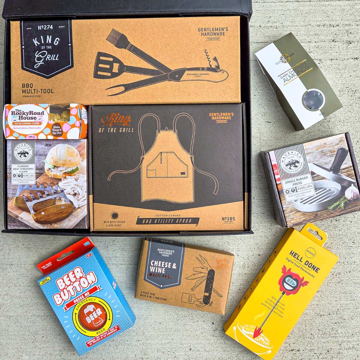 King of the Grill Gift Box - Funky Gifts NZ