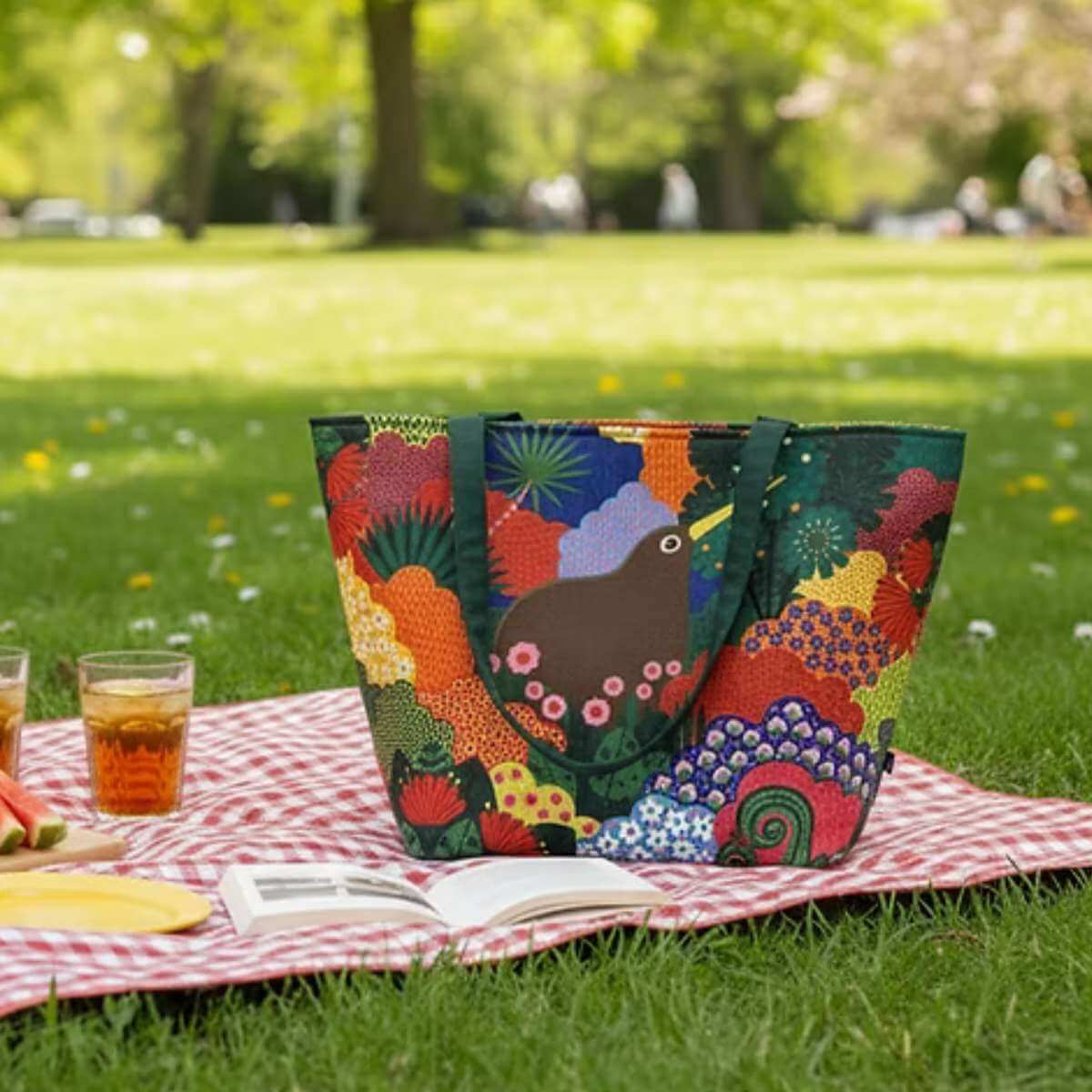DBL Beach & Cooler Bag - Kiwi Wonderland - Funky Gifts NZ