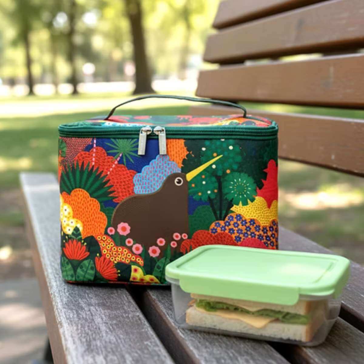 DBL Lunch Bag - Kiwi Wonderland - Funky Gifts NZ
