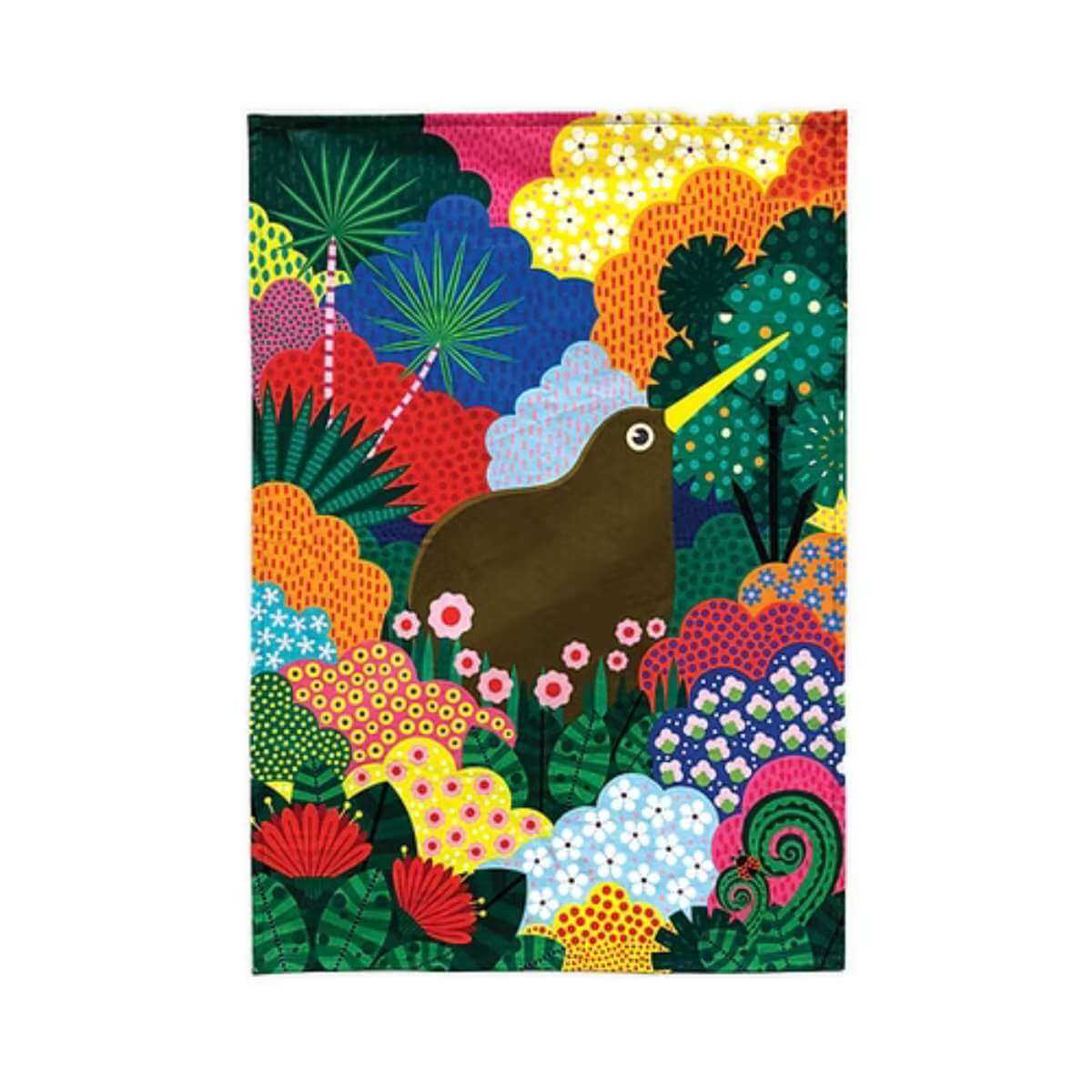 DBL Tea Towel - Kiwi Wonderland - Funky Gifts NZ