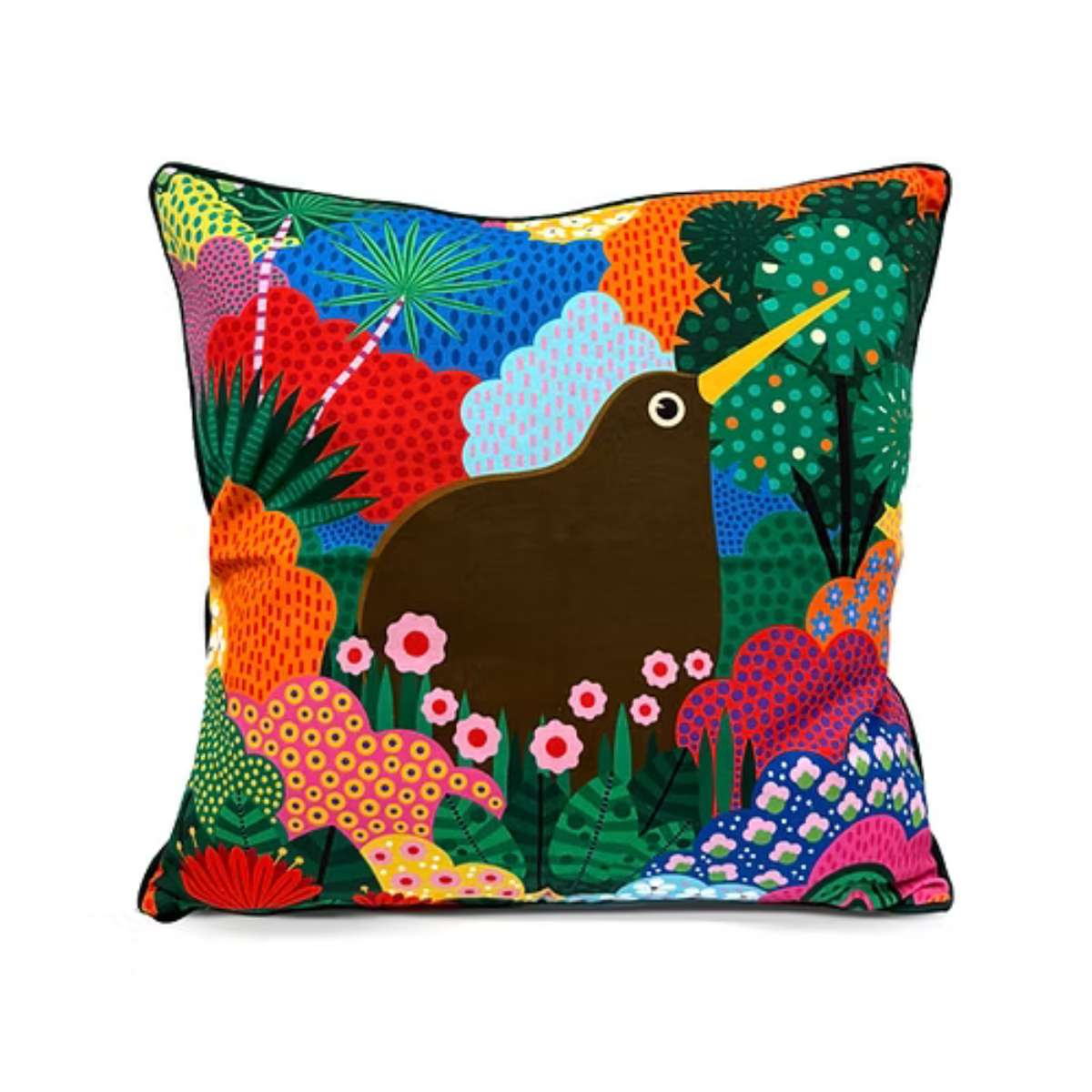 DBL Cushion Cover - Kiwi Wonderland - Funky Gifts NZ