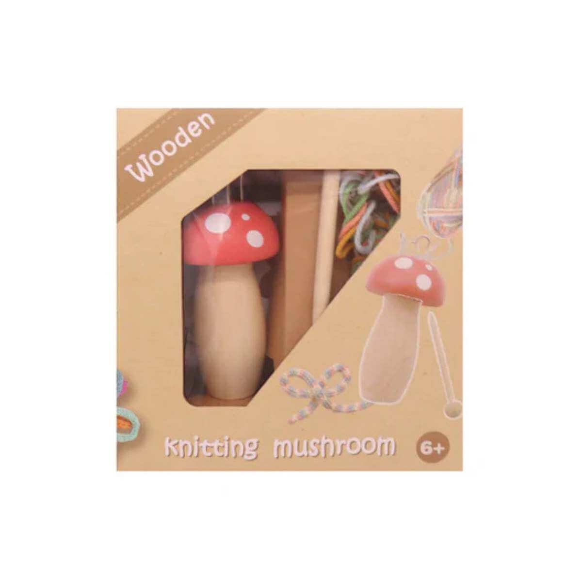 Knitting Doll Mushroom - Funky Gifts NZ