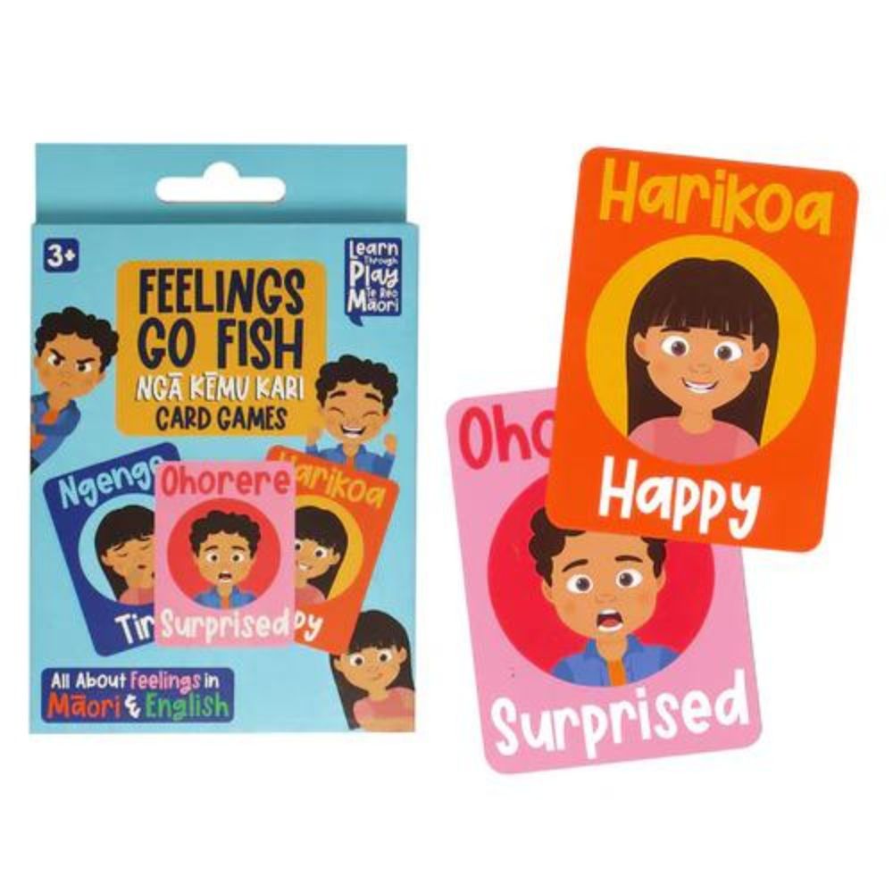 Te Reo Go Fish Game - Emotions - Funky Gifts NZ