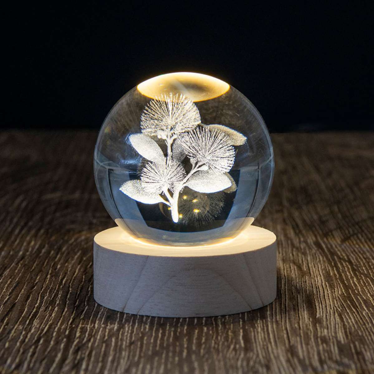 LED Globe - Pohutukawa - Funky Gifts NZ