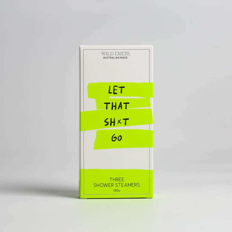 Let That Sh*t Go - Shower Steamer 3pk - Funky Gifts NZ