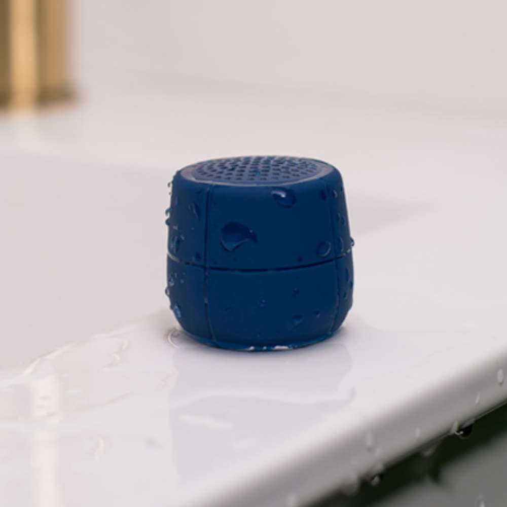 Lexon Mino X Floating Bluetooth Speaker Dark Blue - Funky Gifts NZ