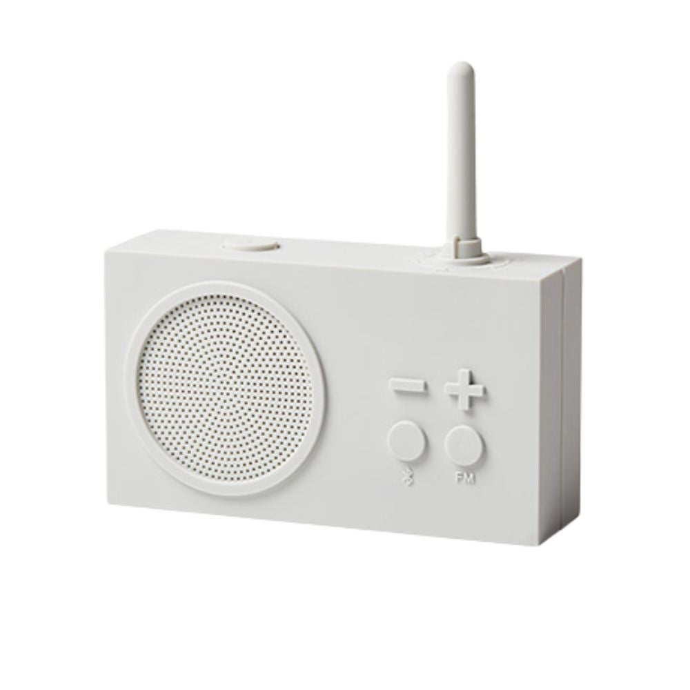 Lexon Tykho 3 Bluetooth Radio - Mastic White - Funky Gifts NZ