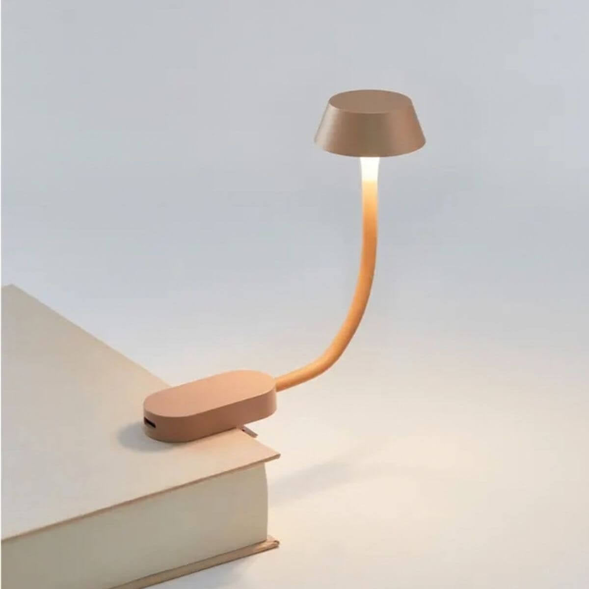 Lexon Mimi Reading Light - Gold - Funky Gifts NZ