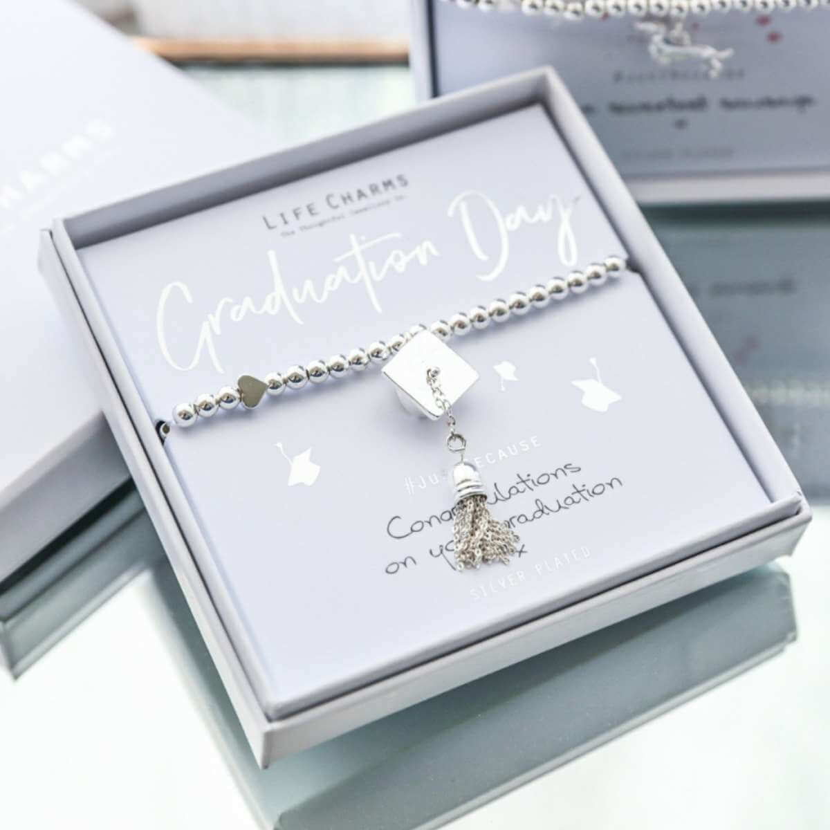 Life Charms Bracelet - Graduation - Funky Gifts NZ