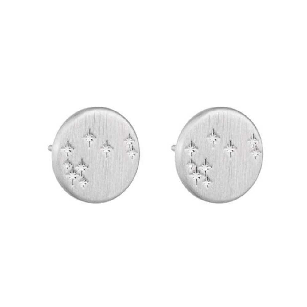 Little Taonga Round Mystical Matariki Earring Stud - Funky Gifts NZ