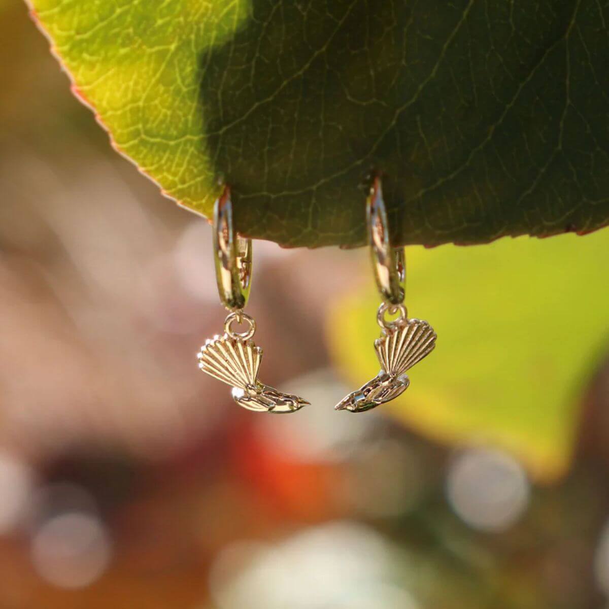 Little Taonga Piwakawaka Huggies - Gold - Funky Gifts NZ