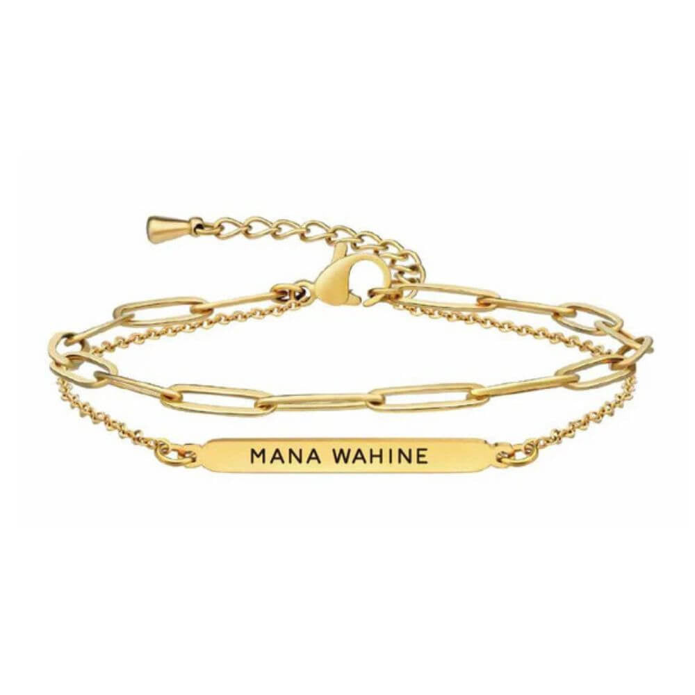 Little Taonga - Mana Wahine (Strong Women) Chain Bracelet - Funky Gifts NZ
