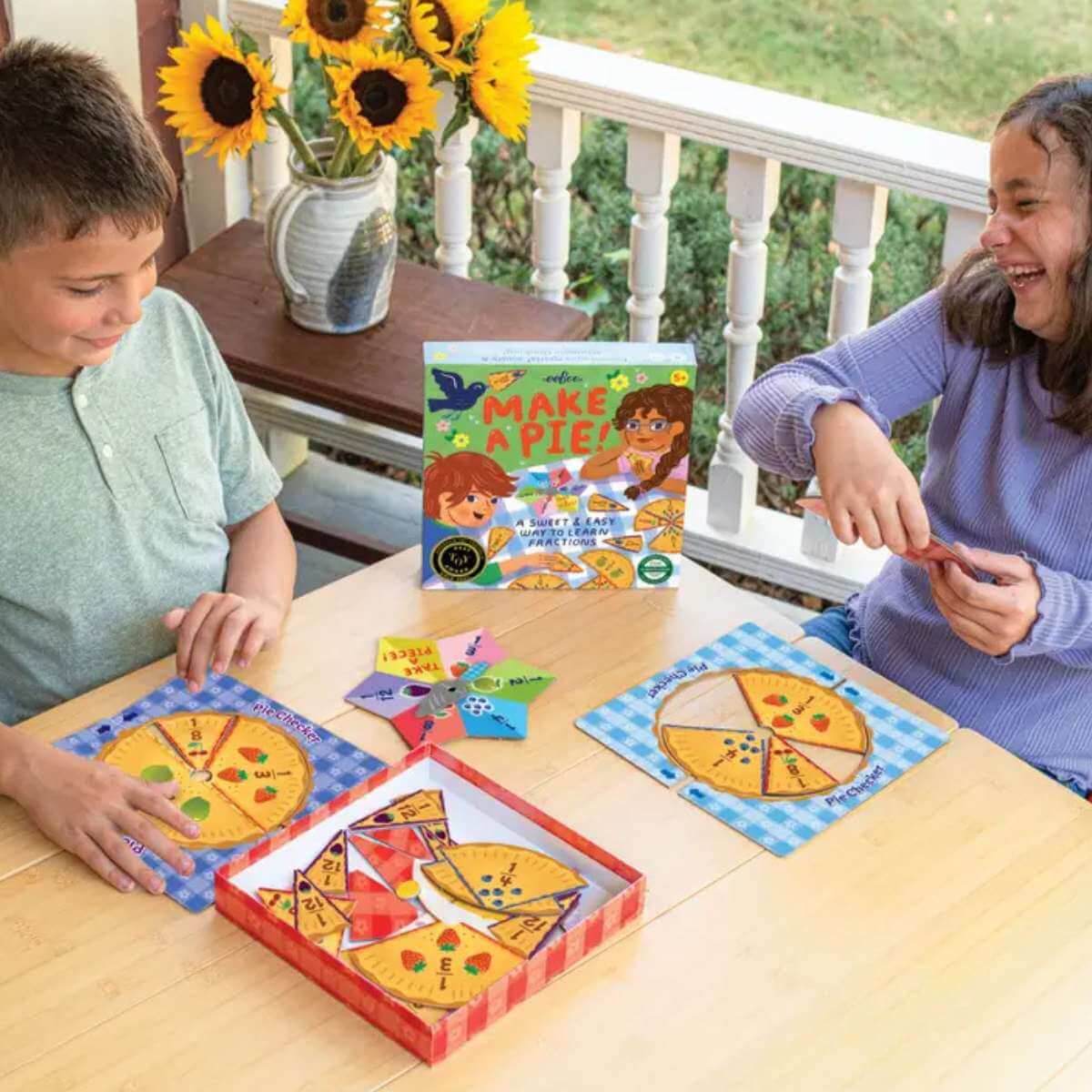 Make a Pie Fraction Game - Funky Gifts NZ