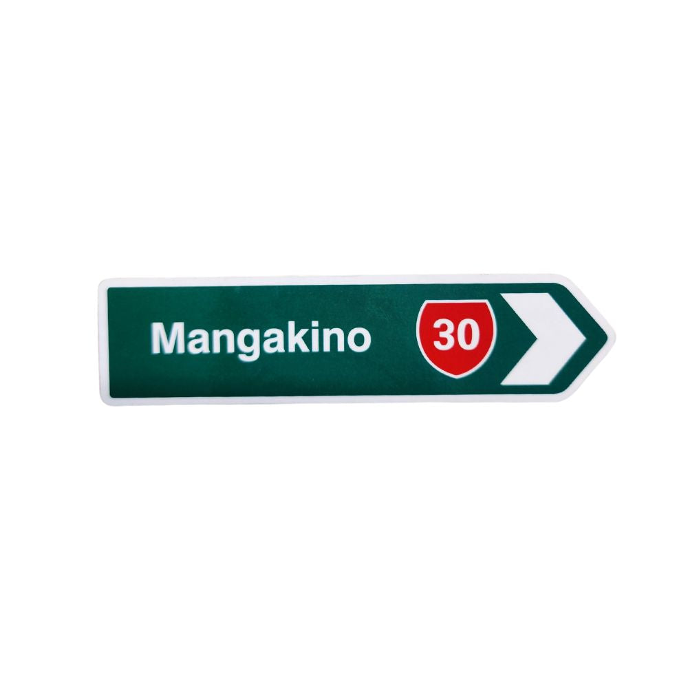 NZ Road Sign Magnet - Mangakino 30 - Funky Gifts NZ