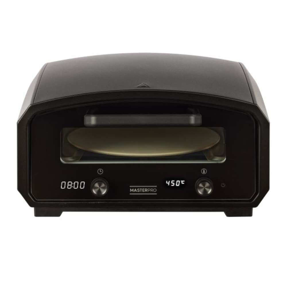 MasterPro 13" Indoor & Outdoor Pizza Oven Black - Funky Gifts NZ