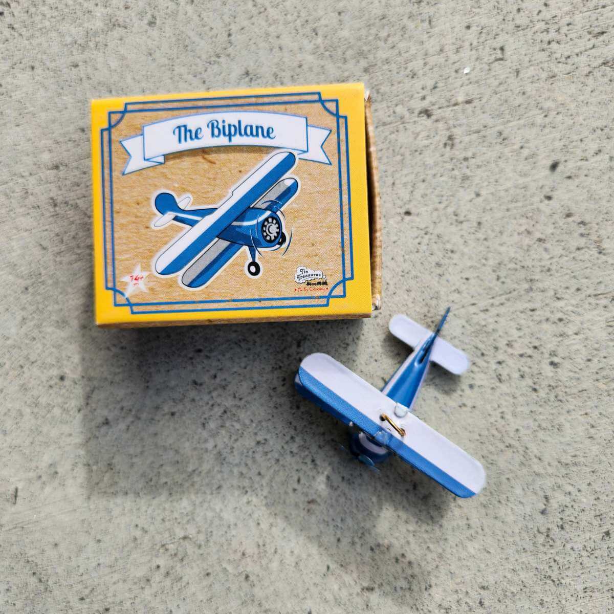 Matchbox Mini Bi-Plane - Sold Individually - Funky Gifts NZ