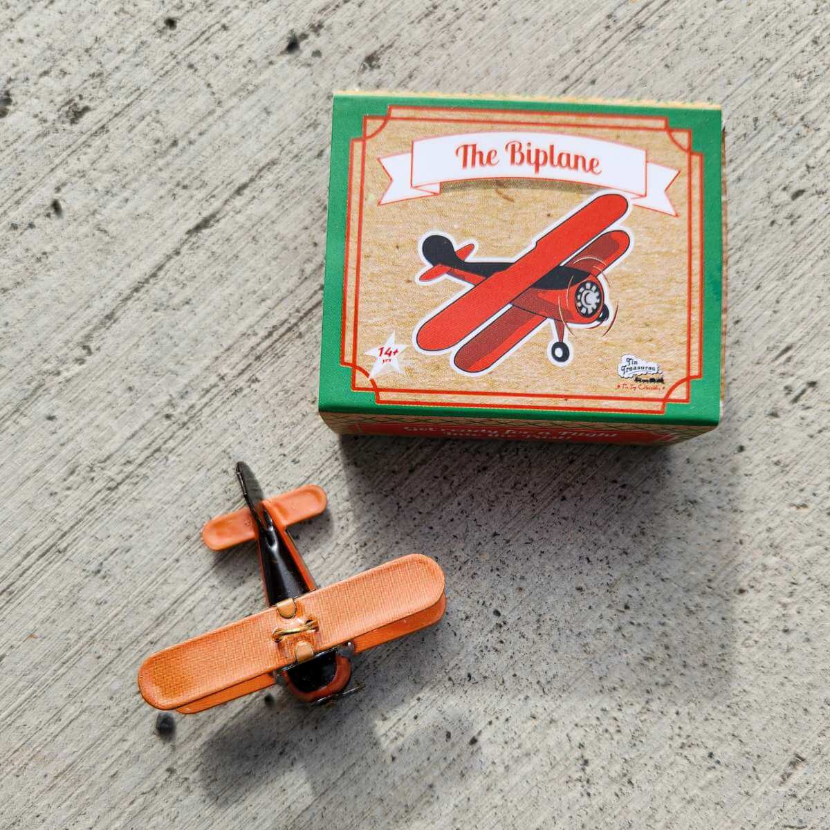 Matchbox Mini Bi-Plane - Sold Individually - Funky Gifts NZ