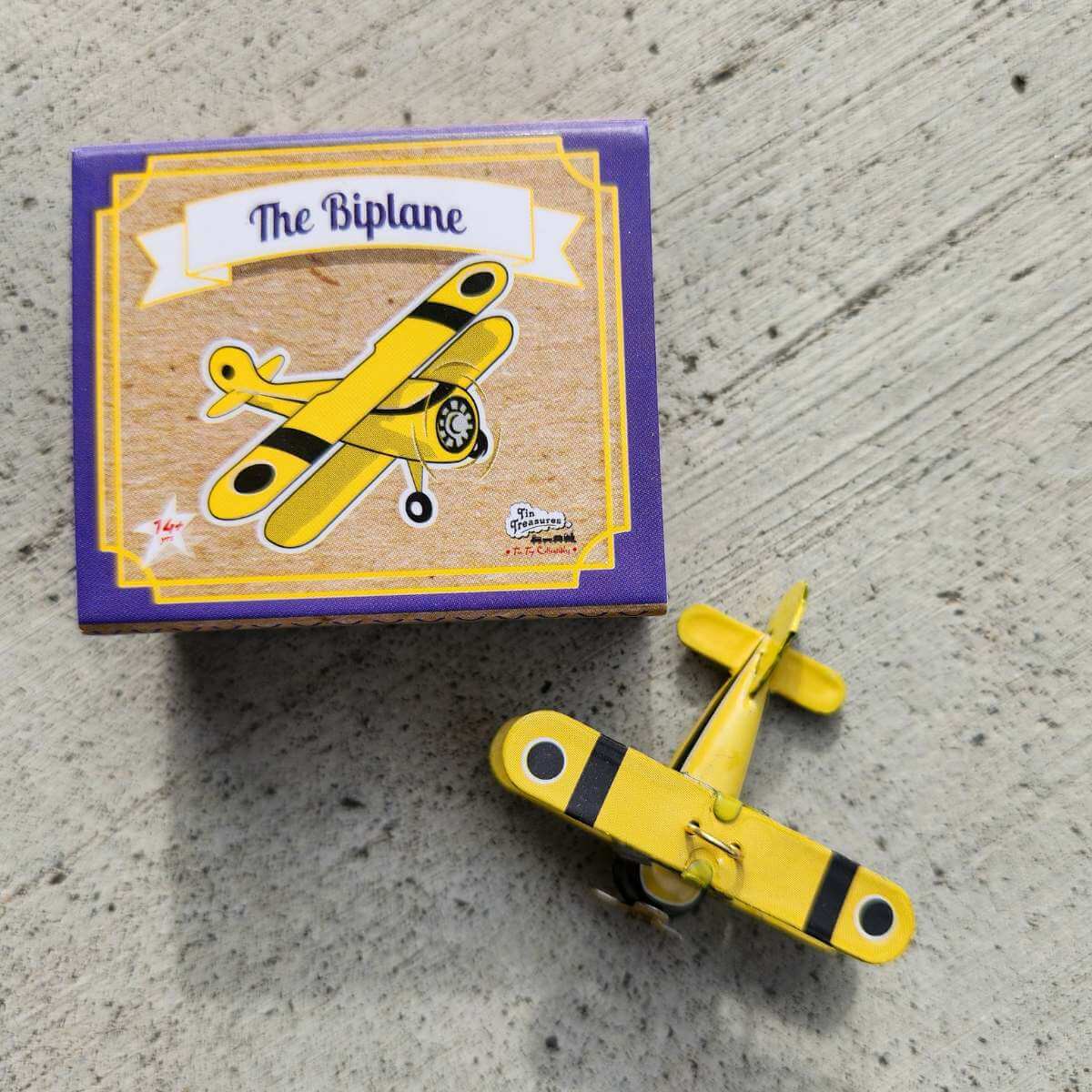 Matchbox Mini Bi-Plane - Sold Individually - Funky Gifts NZ
