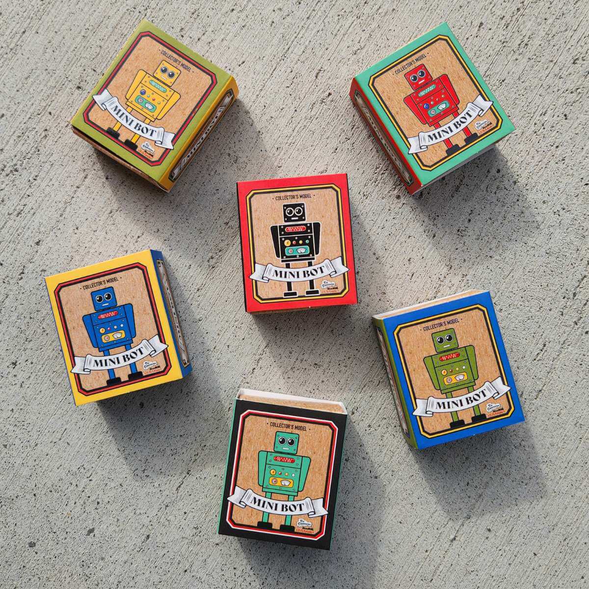Matchbox Mini Bot - Sold Individually - Funky Gifts NZ