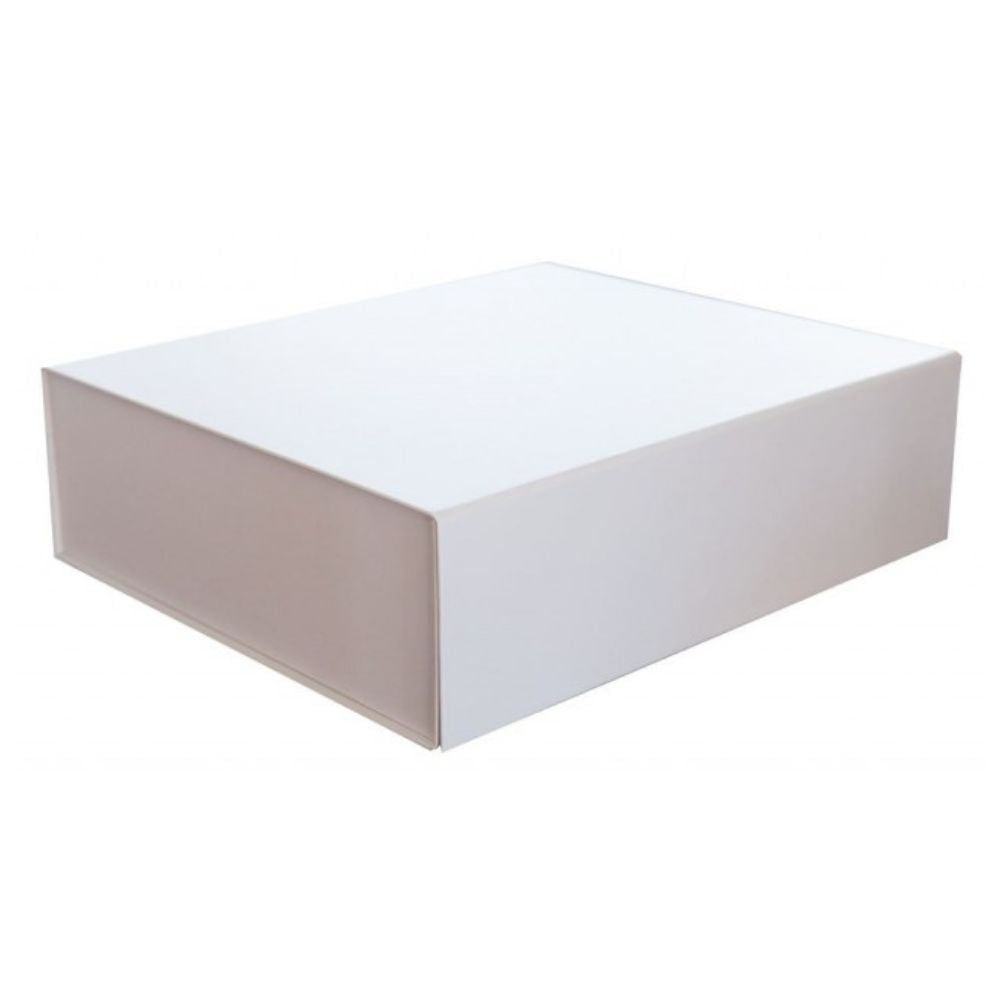 Medium Magnetic White Gift Box - Funky Gifts NZ