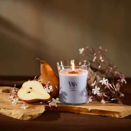 Medium WoodWick Scented Soy Candle - Hypnoflora - Funky Gifts NZ