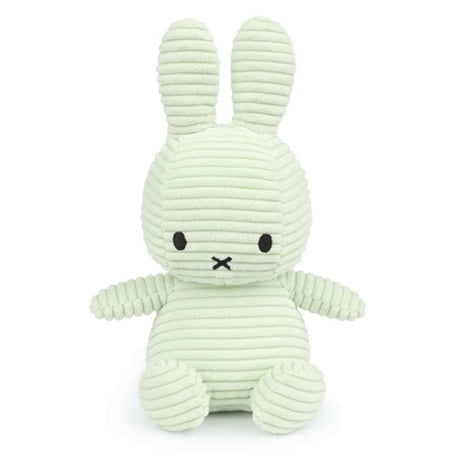 Miffy Eco Corduroy Fresh Mint 23cm - Funky Gifts NZ