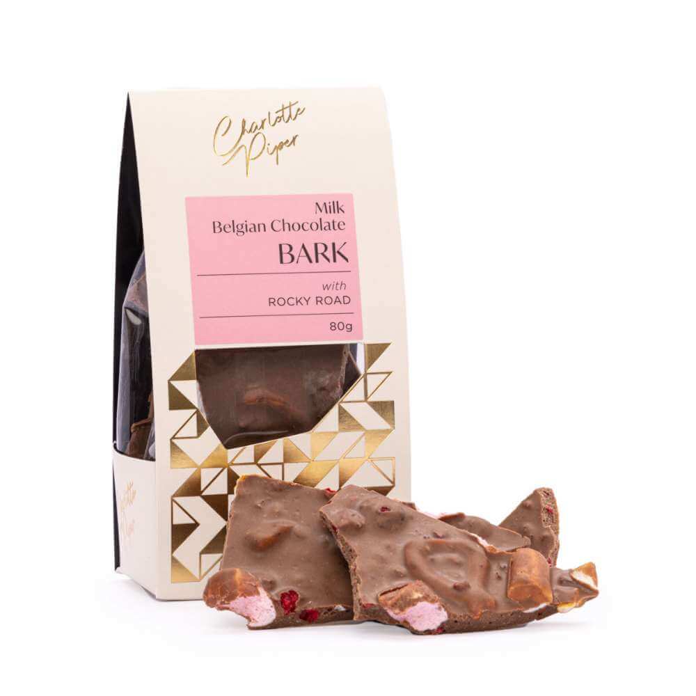 Milk Chocolate Bark - Rocky Road - Funky Gifts NZ