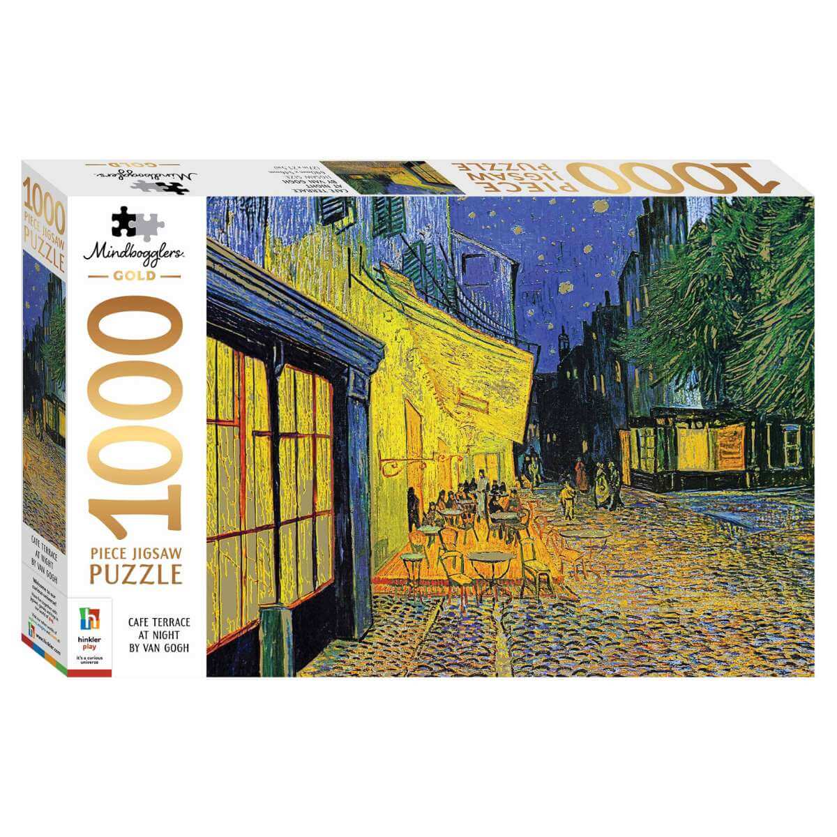 1000pc Jigsaw Café Terrace by Van Gogh - Funky Gifts NZ